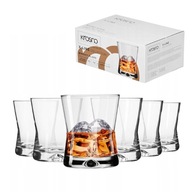 POHÁRE NA NÁPOJE NA WHISKY 290ml SADA 6 HRUB POHÁRE NA NÁPOJE NA WHISKY 290ml SADA 6 HRUB