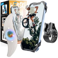 Držiak telefónu na bicykel + REFLEKTOR LAMPY NA LAPCI Držiak telefónu na bicykel + REFLEKTOR LAMPY NA LAPCI