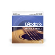 Struny pre 12-strunovú akustickú gitaru D'Addario EJ37 12-54/12-30 Struny pre 12-strunovú akustickú gitaru D'Addario EJ37 12-54/12-30