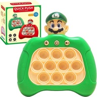 ELEKTRONICKÁ ARKÁDOVÁ HRA POP IT PUSH KONZOLE SUPER MARIO LUIGI ELEKTRONICKÁ ARKÁDOVÁ HRA POP IT PUSH KONZOLE SUPER MARIO LUIGI