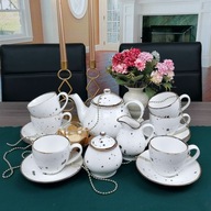 BOGUCICE CHATA WHITE COFFEE SERVICE 15 ks BOGUCICE CHATA WHITE COFFEE SERVICE 15 ks