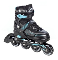 Kolieskové korčule Croxer Optima Black/Mint 35-38 Guma Abec7 Kolieskové korčule Croxer Optima Black/Mint 35-38 Guma Abec7