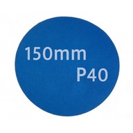 BRÚSNY PAPIER NA VELCRO 150 mm p40 Zirkón (50 ks.)