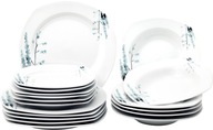 VEČEROVÝ SERVIS SADA TANIER PRE 6 OSÔB SADA 18 ELEMENTOV PORCELÁN VEČEROVÝ SERVIS SADA TANIER PRE 6 OSÔB SADA 18 ELEMENTOV PORCELÁN
