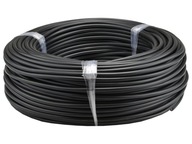 OMY flexibilný lankový prúdový kábel 2x0,5 mm2 medený čierny 100m