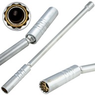 ZÁSTRČKOVÝ KĽÚČ 14MM S 3/8 ZÁSUVKOVÝM PREDĹŽENÍM ZÁSTRČKOVÝ KĽÚČ 14MM S 3/8 ZÁSUVKOVÝM PREDĹŽENÍM