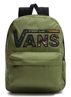 Mestský batoh Vans Realm Flying V - loden zelený Mestský batoh Vans Realm Flying V - loden zelený