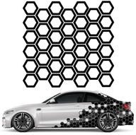 NÁLEPKA na auto HONEYCOMB HEXAGON 39 ks 7x8 NÁLEPKA na auto HONEYCOMB HEXAGON 39 ks 7x8