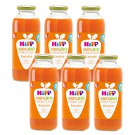 HiPP BIO Šťavnatá mrkvová šťava vylisovaná 6x330ml HiPP BIO Šťavnatá mrkvová šťava vylisovaná 6x330ml