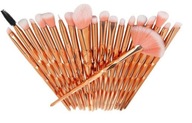 Sada štetcov na make-up so syntetickými štetinami 20ks Sada štetcov na make-up so syntetickými štetinami 20ks