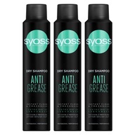3X200ML SUCHÝ ŠAMPÓN NA OLEJOVANIE VLASOV SYOSS 3X200ML SUCHÝ ŠAMPÓN NA OLEJOVANIE VLASOV SYOSS