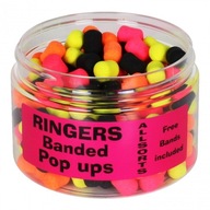 Páskové Allsorts činky Pop Ups Ringers 6x10mm Páskové Allsorts činky Pop Ups Ringers 6x10mm