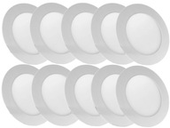 Sada ultratenkých halogénových LED stropných panelov 10x Sada ultratenkých halogénových LED stropných panelov 10x