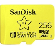 Pamäťová karta SanDisk Nintendo Switch 256GB V30 U3