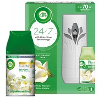 Vzduchový knôt Freshmatický refreshman sada bielych kvetov + 2 vložky Vzduchový knôt Freshmatický refreshman sada bielych kvetov + 2 vložky