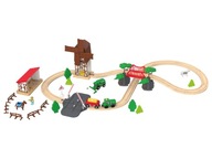 DREVENÝ VLÁKOK FARMA TRACK PLAYTIVE DREVENÝ VLÁKOK FARMA TRACK PLAYTIVE