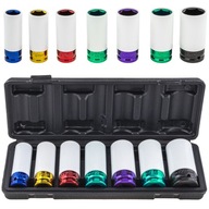 NÁRAZOVÉ NÁDOBKY PRE HLINÍKOVÉ RÁFKY 17-27 MM 1/2 ZLIATINOVÉ RÁFKY DLHÉ 78 MM CR-V NÁRAZOVÉ NÁDOBKY PRE HLINÍKOVÉ RÁFKY 17-27 MM 1/2 ZLIATINOVÉ RÁFKY DLHÉ 78 MM CR-V