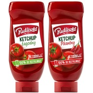 Pudliszki Mix Kečup pikantný a jemný 700g Pudliszki Mix Kečup pikantný a jemný 700g
