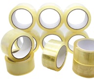 Priehľadná baliaca páska 48 mm 66 m 36 ks veľmi silné lepidlo Guma Priehľadná baliaca páska 48 mm 66 m 36 ks veľmi silné lepidlo Guma