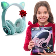 Slúchadlá na uši pre deti LED OSVETLENIE CAT EARS Slúchadlá na uši pre deti LED OSVETLENIE CAT EARS