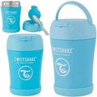Twistshake izolovaná nádoba na jedlo 350 ml modrá