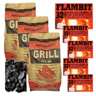 Drevené uhlie 2kg + podpaľovač grilu BALENIE XL Drevené uhlie 2kg + podpaľovač grilu BALENIE XL