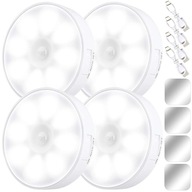 4X LED LAMPA SCHODISKOVÉ SVETLÁ SADA SO SNÍMAČOM POHYBU NOČNÁ SCHODISKOVÁ LAMPA DO ŠATNÍKA 4X LED LAMPA SCHODISKOVÉ SVETLÁ SADA SO SNÍMAČOM POHYBU NOČNÁ SCHODISKOVÁ LAMPA DO ŠATNÍKA