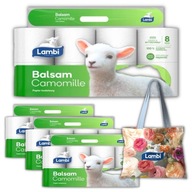 Toaletný papier Lambi Balsam Camomille 8 x 4 rolky