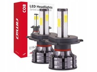 Autožiarovky H4 LED COB 4Side AMiO Autožiarovky H4 LED COB 4Side AMiO