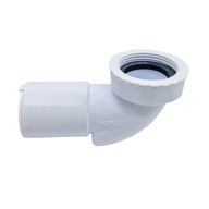 SUCHÝ UMÝVADLOVÝ SIfón PURUS PUM 32/40 mm BIELY NA ODVOD