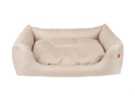 amiplay Obdĺžniková posteľ Basic Sofa XL Beige