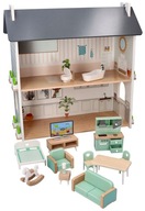 Útulný domček pre bábiky + vybavenie pre deti