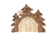 STAB vyrobený z dreva ozdobný vianočný betlehem