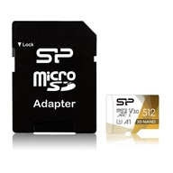 Pamäťová karta Silicon Power microSDXC Superior Pro 512 GB V30 UHS-1 U3 A1+ Pamäťová karta Silicon Power microSDXC Superior Pro 512 GB V30 UHS-1 U3 A1+