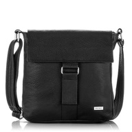 Čierna dámska kožená taška Small Messenger Čierna dámska kožená taška Small Messenger