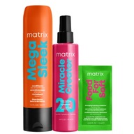 Matrix Mega Sleek vlasový kondicionér, súprava ochranného spreja Miracle Creator Matrix Mega Sleek vlasový kondicionér, súprava ochranného spreja Miracle Creator