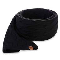 Dlhý dámsky zimný šál Brodrene Black Shawl Dlhý dámsky zimný šál Brodrene Black Shawl