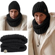 NAJHRUBŠÍ PÁNSKY KOMPLET, ČIAPKA + SUKŇA, teplý vlnený šál, zimné PREMIUM NAJHRUBŠÍ PÁNSKY KOMPLET, ČIAPKA + SUKŇA, teplý vlnený šál, zimné PREMIUM