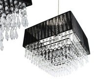 NOWODVORSKI ZÁVESNÁ LAMPA LÁTKOVÝ LUSTER + KRYŠTÁLY E27 MODENA 4014 NOWODVORSKI ZÁVESNÁ LAMPA LÁTKOVÝ LUSTER + KRYŠTÁLY E27 MODENA 4014