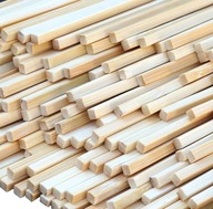 HRUBÉ tyčinky z cukrovej vaty z bambusu, 40 cm