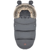 Kožušinový detský spací vak TEDDY na sane, gondolu, kočík, 4v1, D. Grey Kožušinový detský spací vak TEDDY na sane, gondolu, kočík, 4v1, D. Grey