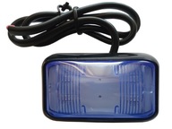 LED svietidlo 4 SMD mini blesk modrý 12v 24v