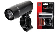 PREDNÁ LAMPA X-LIGHT 5 LED + 4xAAA BATÉRIE (XC-100) PREDNÁ LAMPA X-LIGHT 5 LED + 4xAAA BATÉRIE (XC-100)