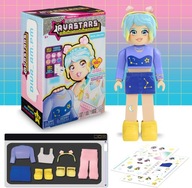 My Avastars Fashion Doll – Diva_AM.PM s 2 outfitmi a viac ako 100 spôsobmi, ako si vyrobiť vlastné My Avastars Fashion Doll – Diva_AM.PM s 2 outfitmi a viac ako 100 spôsobmi, ako si vyrobiť vlastné