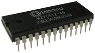 W27C512 Vymazateľná EPROM 27C512 PDIP28 W27C512 Vymazateľná EPROM 27C512 PDIP28