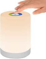 LED NOČNÁ LAMPA DOTYKOVÁ 256 FARIEB BATÉRIA LED NOČNÁ LAMPA DOTYKOVÁ 256 FARIEB BATÉRIA