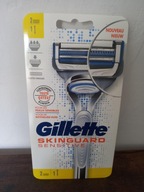 Gillette Skinguard Sensitive Razor + 2 čepele Gillette Skinguard Sensitive Razor + 2 čepele