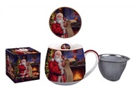 Hrnček s infuzérom 430ml Christmas Santa Letter v darčekovej krabičke Hrnček s infuzérom 430ml Christmas Santa Letter v darčekovej krabičke