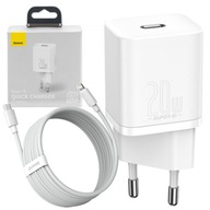 NABÍJAČKA BASEUS NAPÁJANIE POSLEDNÝ PRE IPHONE 11 12 13 14 PD 3.0 20W + KÁBEL NABÍJAČKA BASEUS NAPÁJANIE POSLEDNÝ PRE IPHONE 11 12 13 14 PD 3.0 20W + KÁBEL