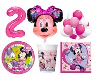 Súprava 2 narodeninových balónov Little Minnie Mouse Súprava 2 narodeninových balónov Little Minnie Mouse